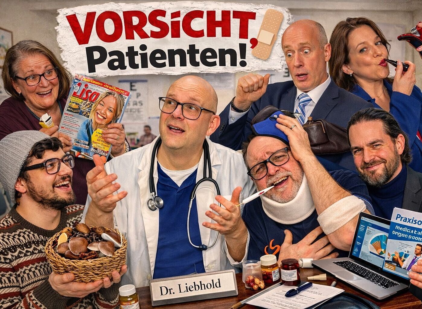 Vorsicht, Patienten! 